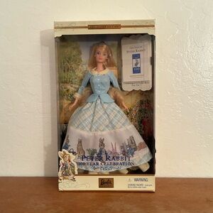 2001 Barbie Peter Rabbit 100 Year Celebration NRFB